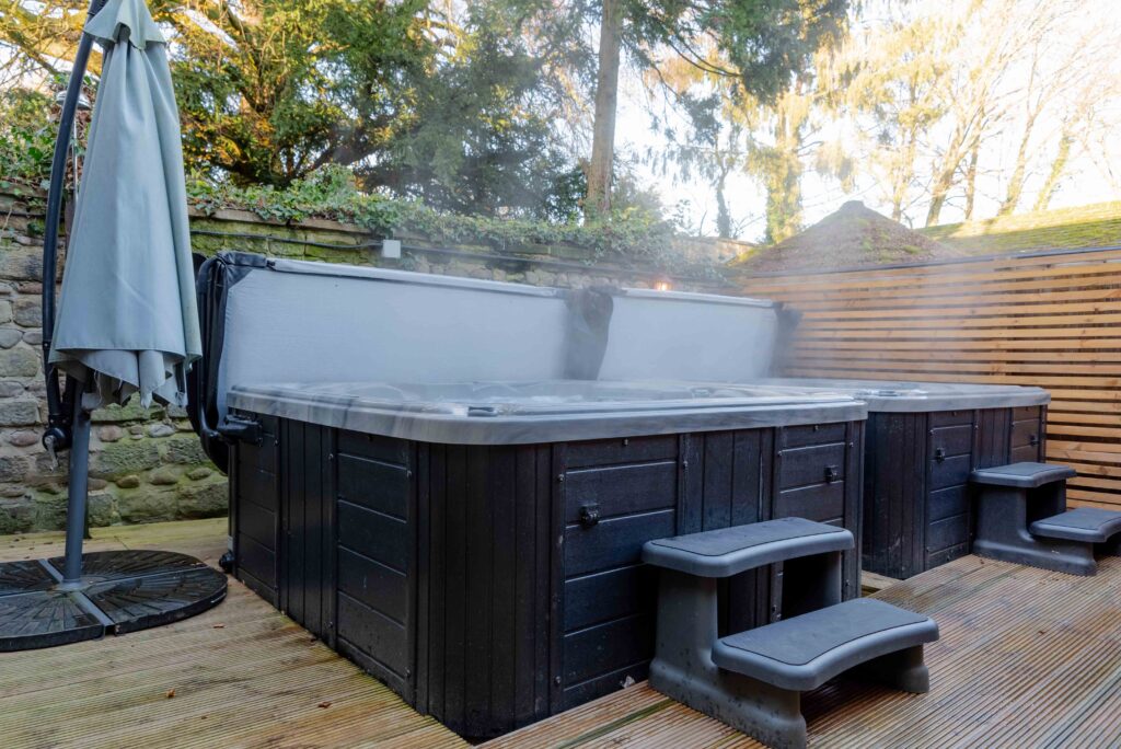 Private hot tubs