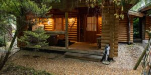 Ruka Log Cabin Cosy Exterior