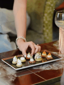 Manor room canapés 